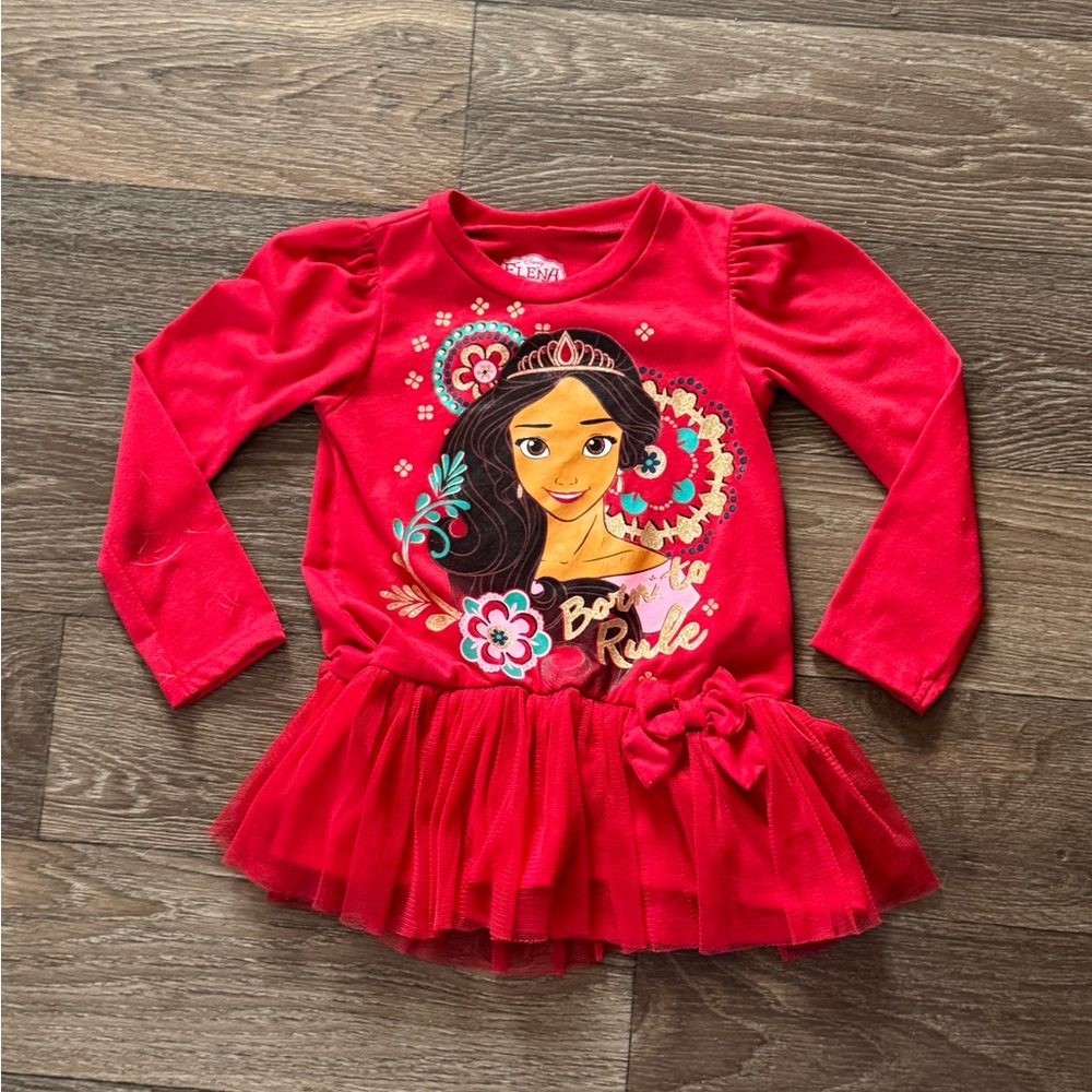 Disney Elena of Avalor 3T Red Shirt